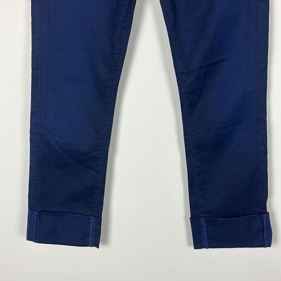 Citizen of Humanity Dani Cropped Straight Leg Pants Blue Size 24 - Picture 2 of 14